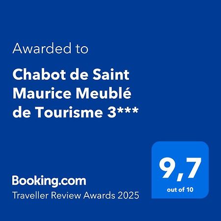 Chabot De Saint Maurice Meuble De Tourisme 3*** Apartment Chambery Ngoại thất bức ảnh